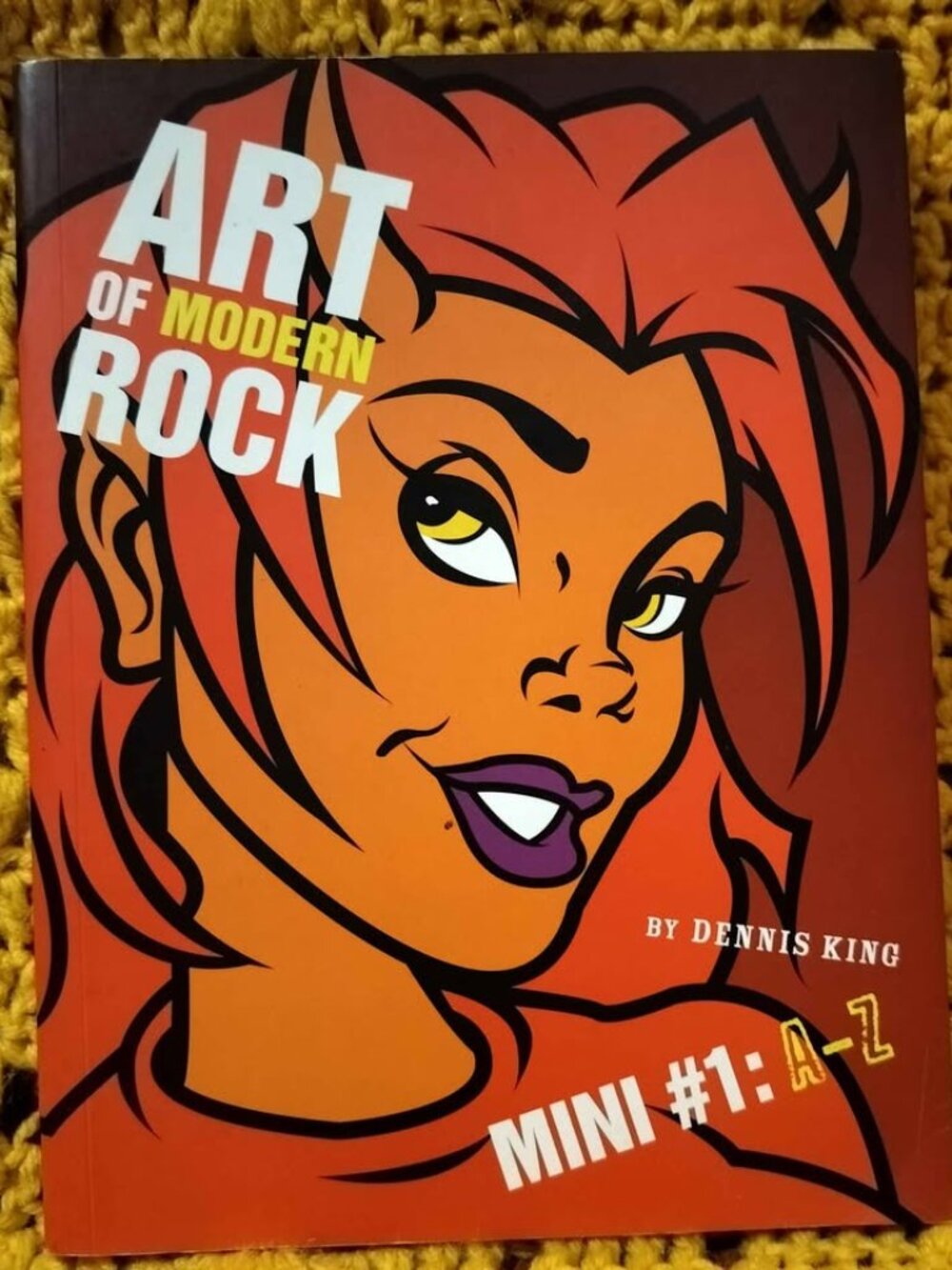 Art of Modern Rock Mini #1 A-Z Book by Dennis King
